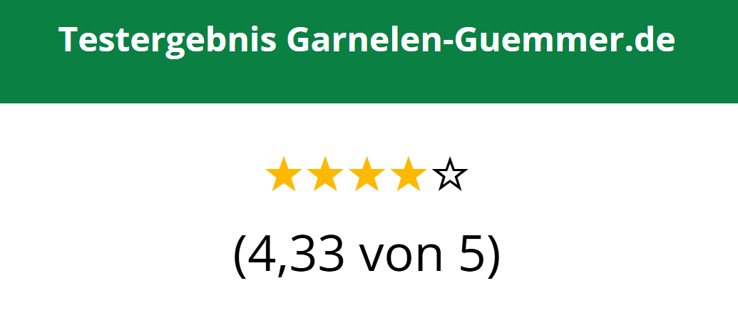 Garnelen Guemmer Testberecht vom Aquaristik Blog DRTA Archiv